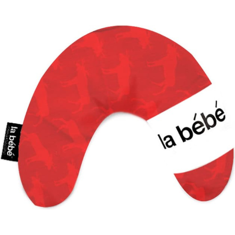 La Bebe ™ Mimi Nursing Cotton Pillow Art.23998 Elk Red Pakaviņš spilventiņš 19x46 cm