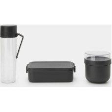 BRABANTIA Make & Take Lunch box set, dark grey