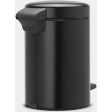 BRABANTIA Pedal Bin NewIcon, 3 l, Matt Black