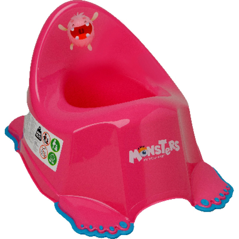 Tega MN-001-127 Monsters potty with music Pink