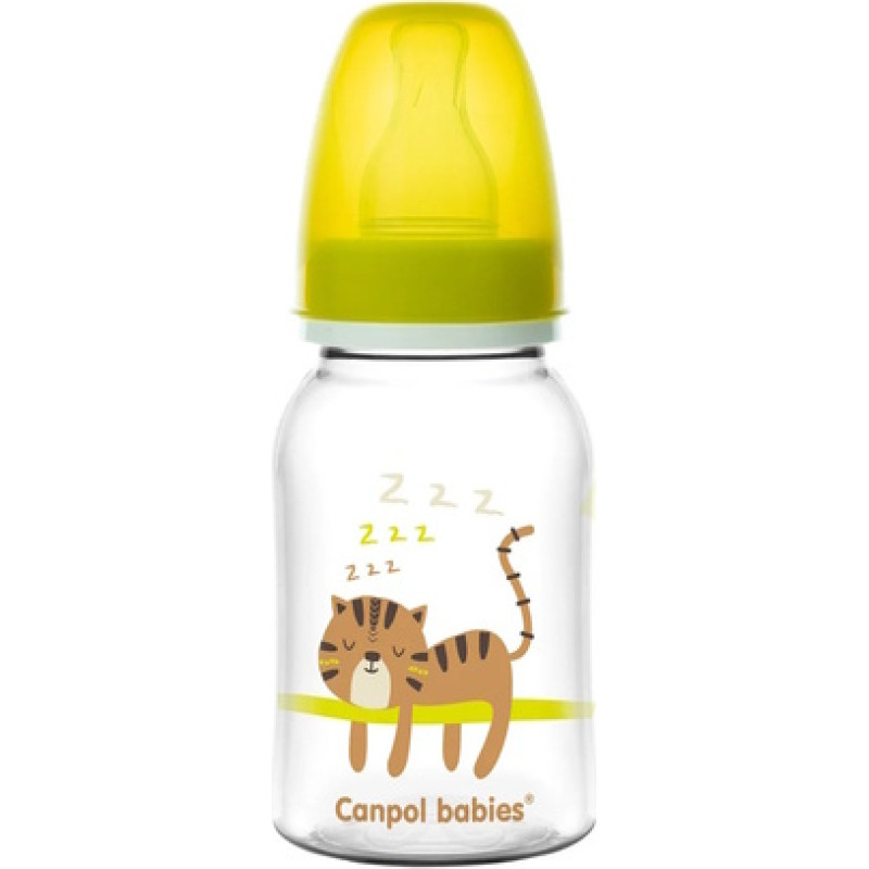 Canpol Babies Pudele AFRICA 125 ml 59/100 yellow