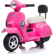 Rechargeable motorcycle licensed Vespa PX150 Pink