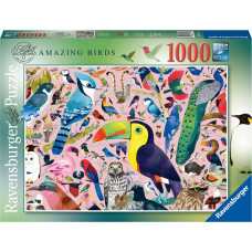 Ravensburger Puzzle Matt Sewells Amazing Birds1000p 16769