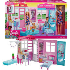 Barbie Holiday House with Doll FXG55