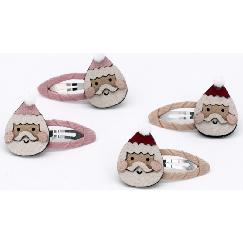 K:s Me Hairclips - Santa Claus - 2 pcs