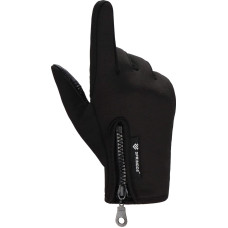 Springos Universal winter phone touch gloves Springos GL0002 M size, black