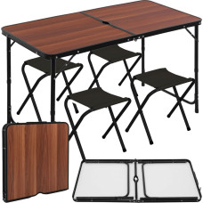 Springos Folding table with chairs Springos CS0107 120 x 60 cm