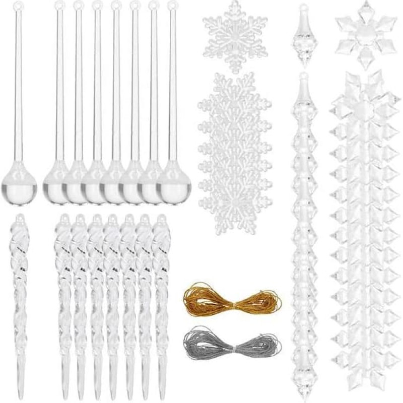 Springos Christmas decoration set Springos CA0713 53 pcs