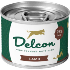 Delcon Wet cat food with lamb, monoprotein, 85 gr