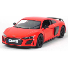 Kinsmart toy car, 2020 Audi R8 Coupé, red