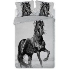 BEDDING SET BLACK HORSE 160X200+2X70X80 COTTON. PERCALE