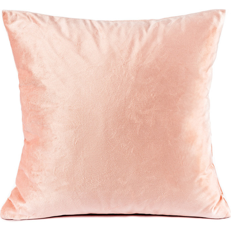 VELVET CUSHION COVER 40CM X 40CM PINK S04