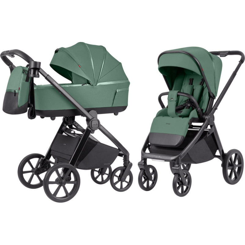 Carrello Baby Baby stroller 2in1 CARRELLO Omega Plus CRL-6540/1 2025 Nova Green
