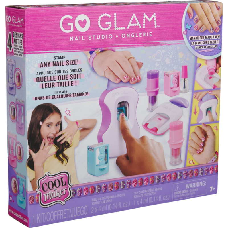 Cool GOGLAM Rotaļu komplekts Go Glam Nail Studio