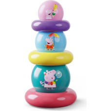 Peppa Pig stacking tower: balls and rings