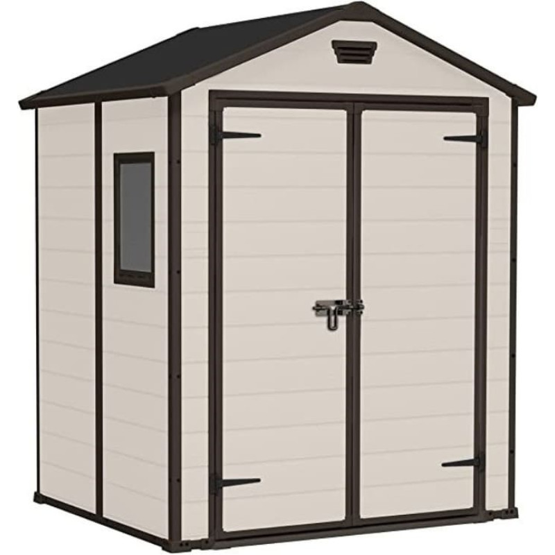 Keter Garden shed Manor 6x5 DD beige