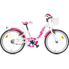 Dino Bikes Children's bicycle 20'' ''SMARTY", white/pink