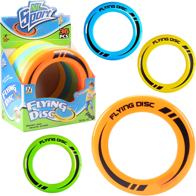 LATAJĄCY DYSK PIERŚCIEŃ FRISBEE 4 KOLORY