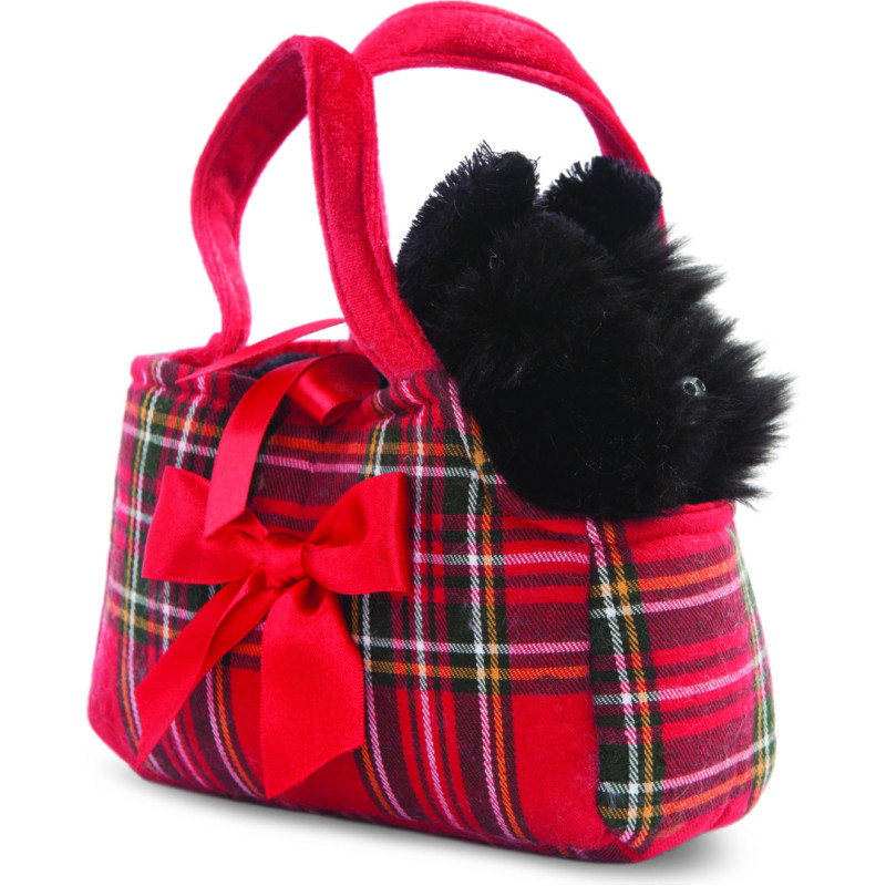 Fancy Pals AURORA Fancy Pals plī&scaron;a rotaļlieta skotu terjers somiņā, 20 cm