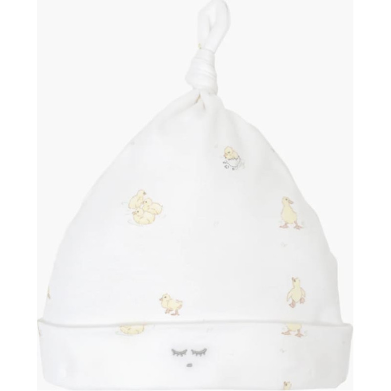 Livly Clothing Livly Kokvilnas Cepure Ducklings Tossie Hat White