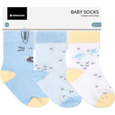 Baby socks with 3D ears Stripy Friends 2-3y