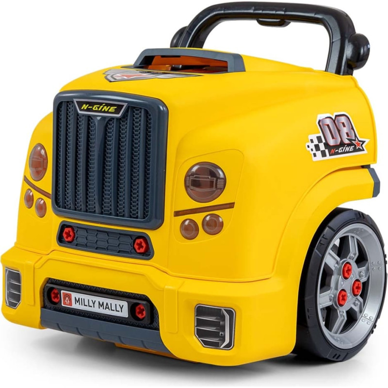 Milly Mally baby walker N-Gine, yellow