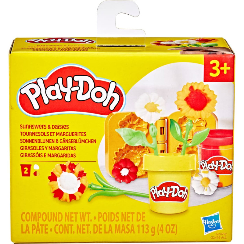 Hasbro Play Doh PLAY-DOH Rotaļu komplekts Lil Flowers