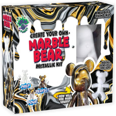 Splat Planet Marble Bear craft kit, metallic