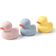 Babyono silicone bath toys ducks 3 pcs 1568