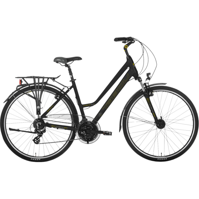 Tabou women's bicycle Kinetic 2.0 Plus W, 28", black-gold (L)