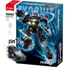 Sluban construction set, Autobots - Police car, 247 pcs.