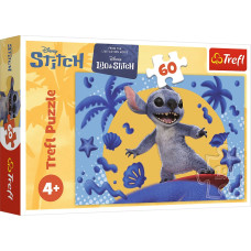 Trefl DISNEY STITCH Puzle Diena ar Stitch, 60 gab.