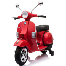Rechargeable motorcycle Licensed Vespa PX150 Red