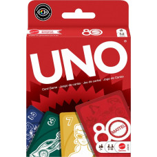 UNO® Mattel 80. juubeli rubiinpunane eriväljaanne