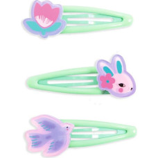 Djeco Plume - Garden collection - Hair Clips - Eglantine (3 pcs)