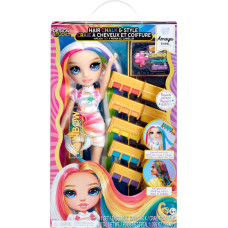 Rainbow High Hair Chalk & Style Doll- Amaya (Rainbow) 526780-EUC