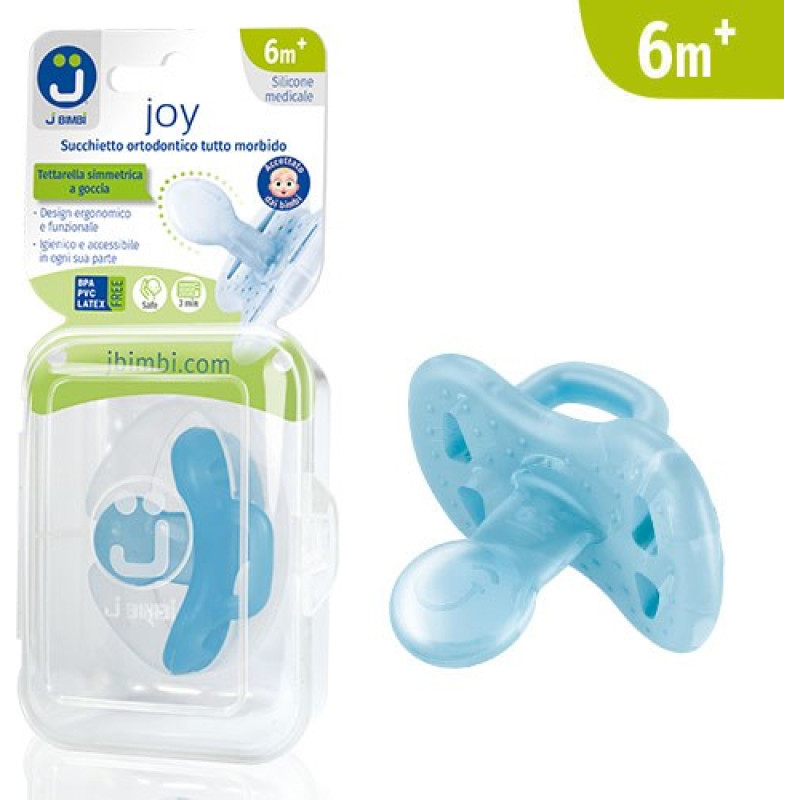Pacifier Joy 6m+ turquoise