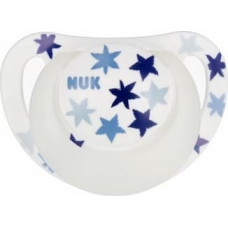NUK 442967 SILICONE PACIFIER STAR NIGHT 6-18 1PC 543890, 10736752
