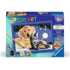 Ravensburger Paint by numbers Brilliant 13x18 cm Dog with Kitten
