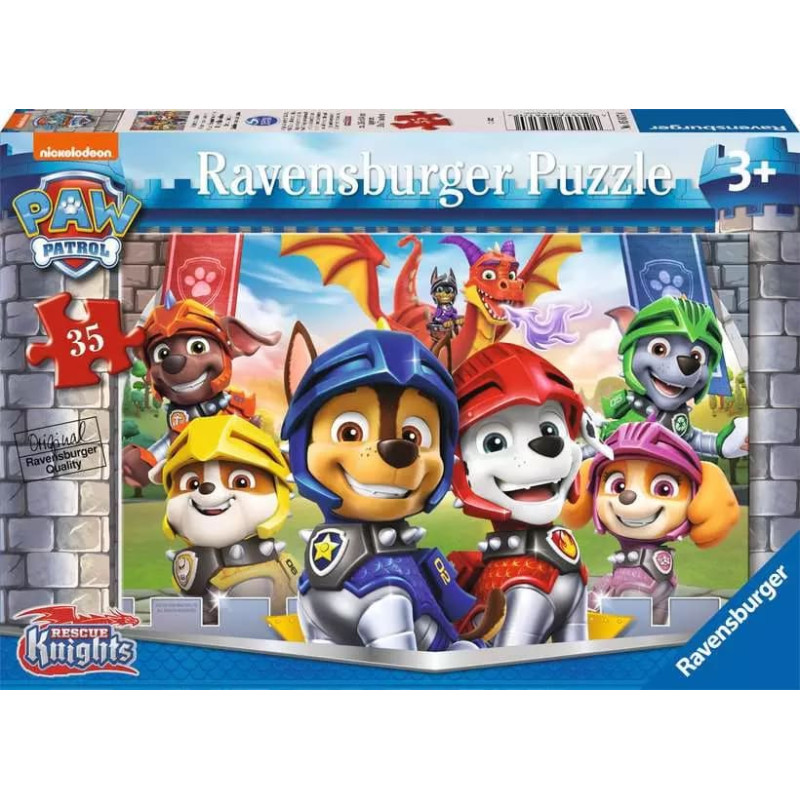 Ravensburger Puzzle 35 pcs Paw Patrol Knights