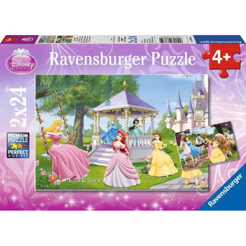 Ravensburger Puzzle 2x24 pcs Disney Princesses