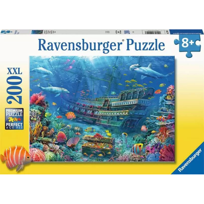 Ravensburger Puzzle Underwater Discovery 200 Pc Puzzle 12944