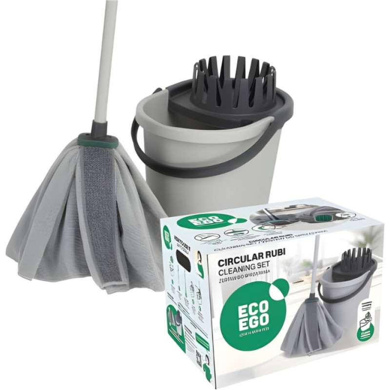 Eco Ego Grīdas uzkop&scaron;anas komplekts RUBI CIRCULAR Eco Ego
