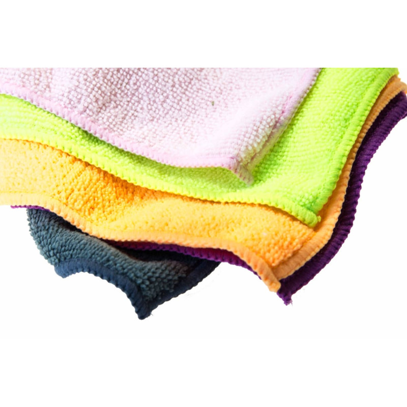 Bottari Microfiber cloths "CLEAN FIVE", 5 pcs, 30x30cm