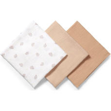 Babyono 828/02 SUPER SOFT CRUSHED MUSLIN DIAPERS BEIGE