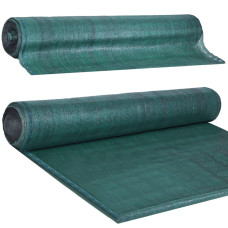 Springos Shade netting Springos SN0037 185 g/m2 1.5x50m 200 cable ties green