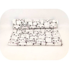 Ega Kids Diaper - 22966- TETRA PRINT - EGA - KOTY - size 70x80 cm