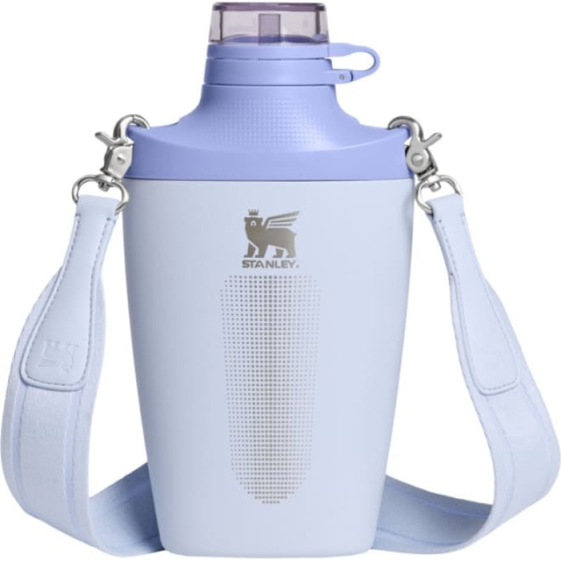 Stanley Termopudele ar plecu siksnu The Stanley Cross Bottle 0,68L gai&scaron;i zila