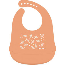 Baboo Silicone Bib Peachy Keen
