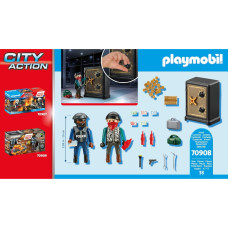 MIX Playmobil 70908 Safe Break-In